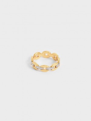 Charles & Keith Chain-Link Ring Renkli | CLUN-96538