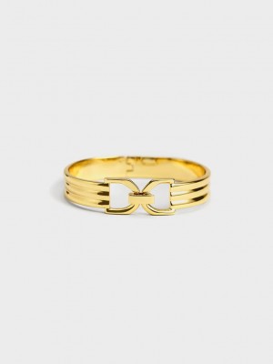 Charles & Keith Gabine Cuff Bracelet Altın | DWOT-84059