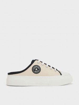 Charles & Keith Kay Kanvas Slip-On Sneakers Renkli | WAOC-79610